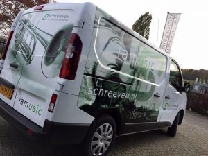 Bedrijfswagen carwrappen